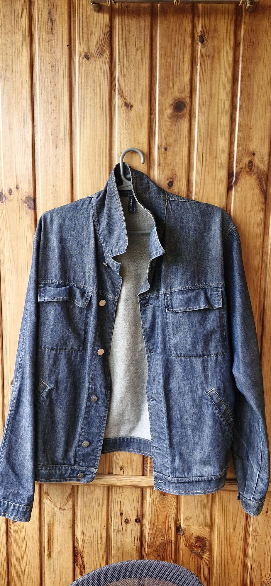 Джинсовый пиджак Cerruti l-xl