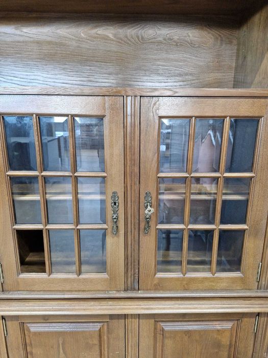 Estante de Sala de Estar em Madeira Maciça