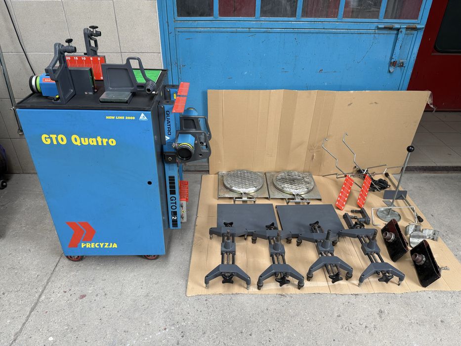 GTO laser  Quatro precyzja do geometrii kół geometria zbieżność