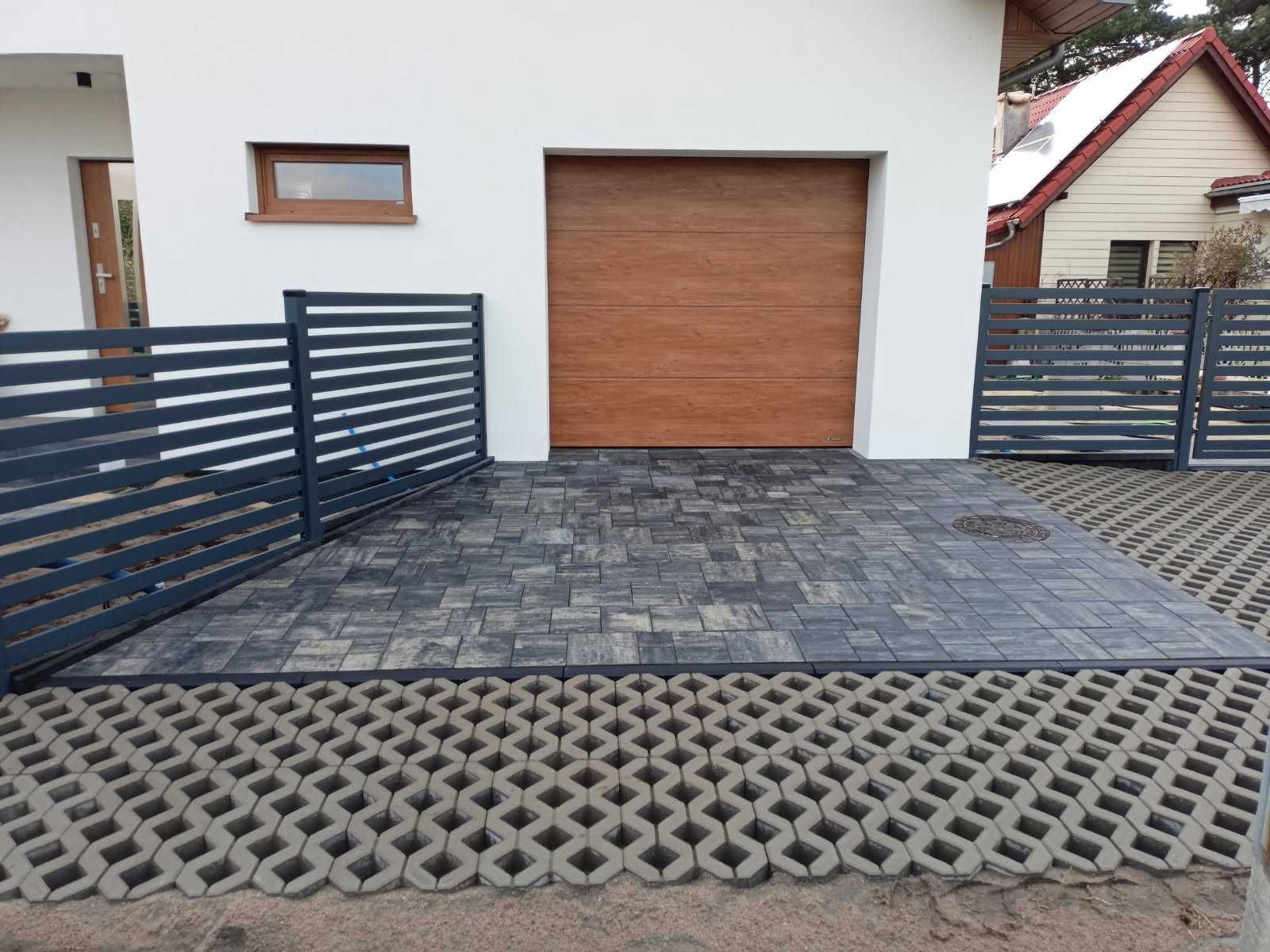 Układanie kostki, usługi mini traktorek z ladowaczembrukowej Wolne te
