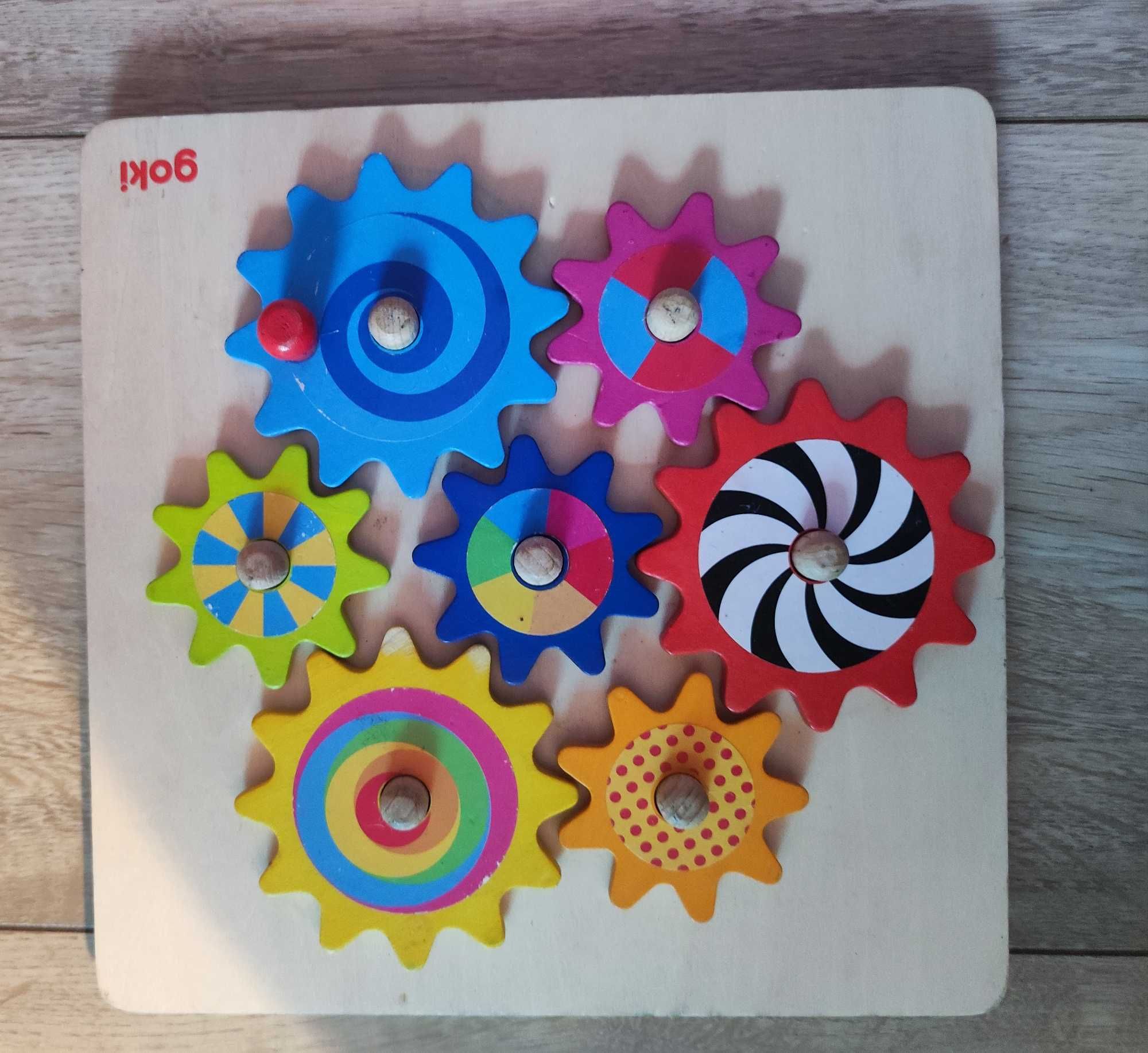 Zestaw zabawek piesek Fisher Price, Goki, Hape drewniane