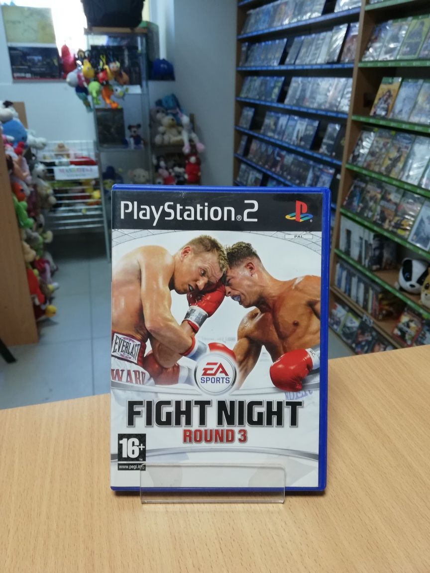 Retro PS2 EA Sports Fight Night Round 3 Playstation 2 Polska Okładka