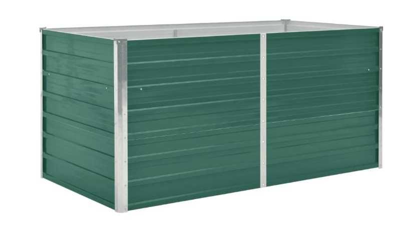 Doniczka metal zielony VidaXL 160 cm x 80 x 77 cm