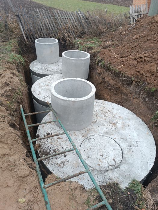 Бетонні кільця Гайсин власне виробництво.