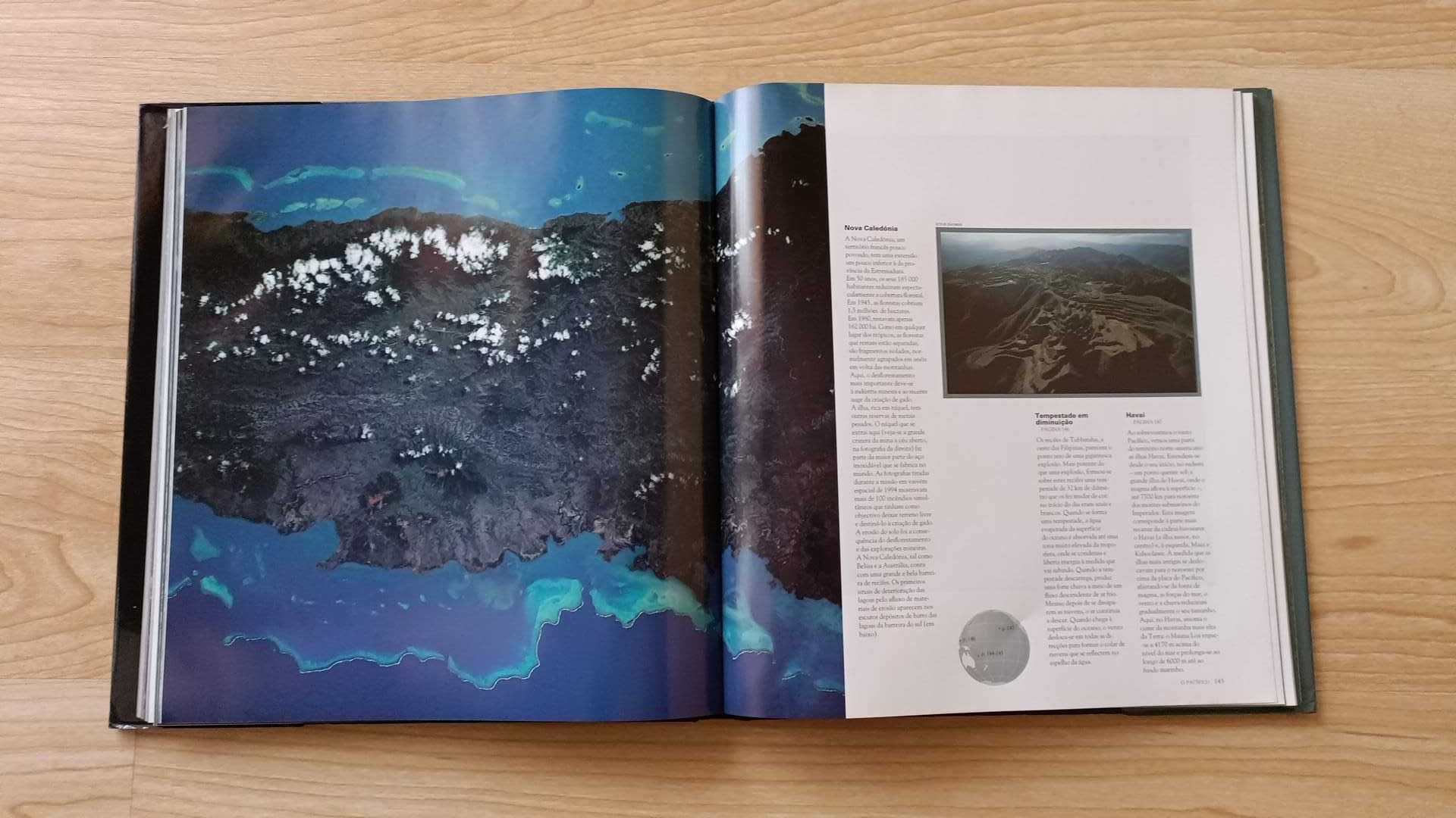 Livro Órbita Astronautas fotografam a terra