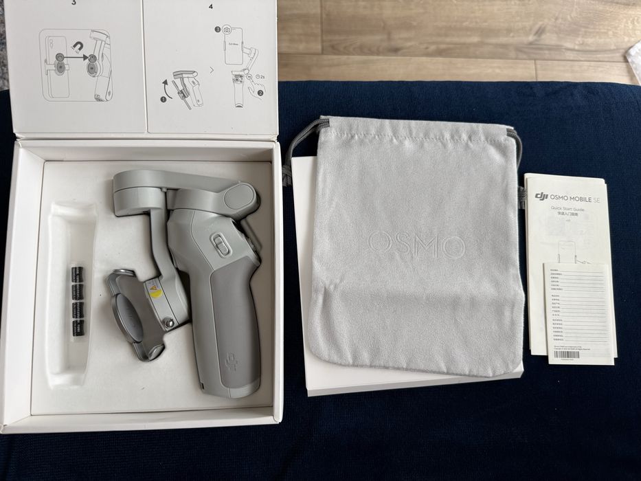 Gimbal DJI Osmo Mobile SE idealny stan uzyty dwa razy