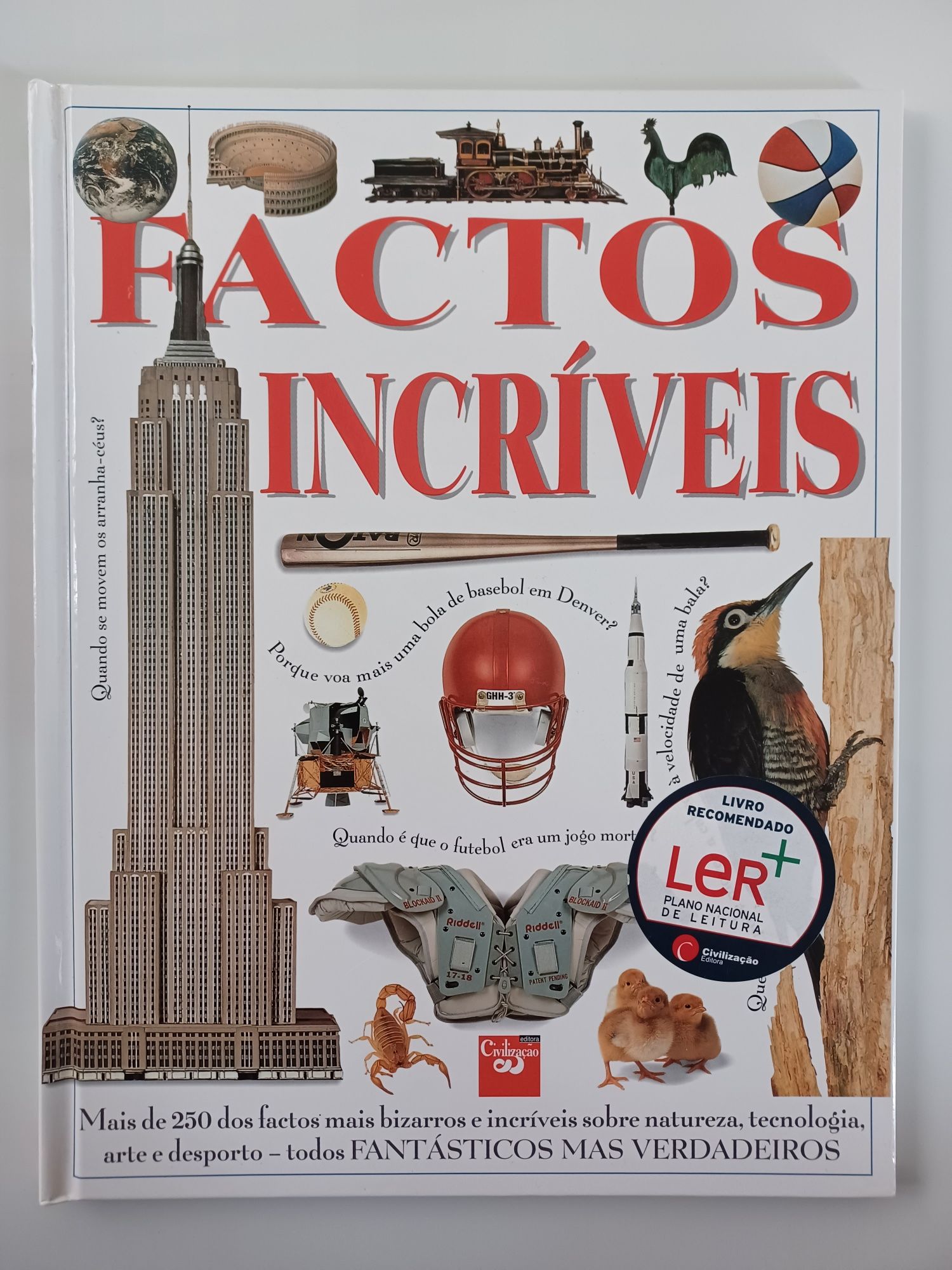 Factos Incríveis - Livro em estado novo