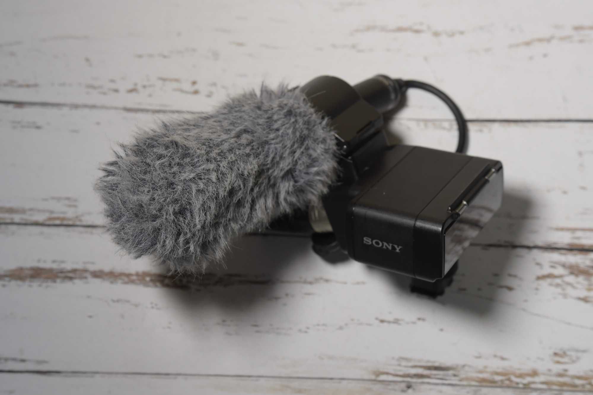 Zestaw adaptera sony  XLR-A2M z mikrofonem