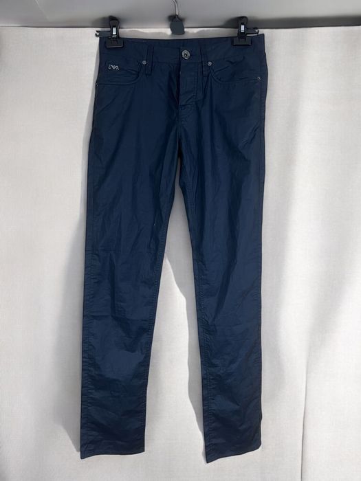 Emporio Armani roz. 29 męskie granatowe spodnie