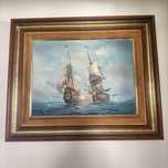 Quadro pintado a óleo