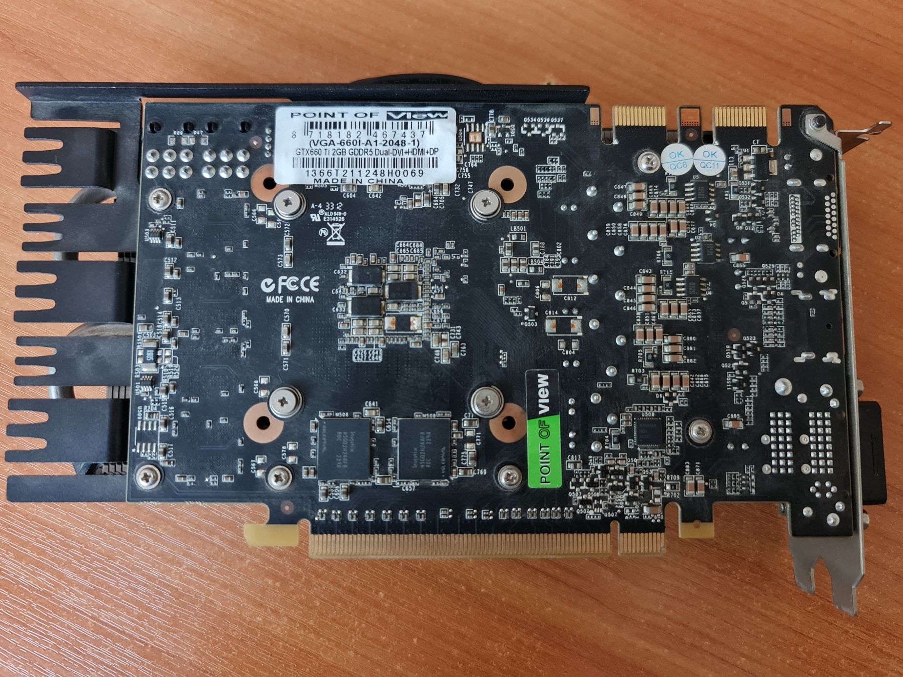 Відеокарта GTX 660 TI, 2gb gddr5, РОБОЧА