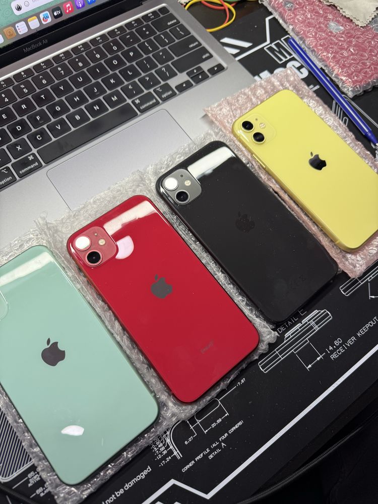 Iphone 11 64/128gb green/yellow/purple/black + гарантія