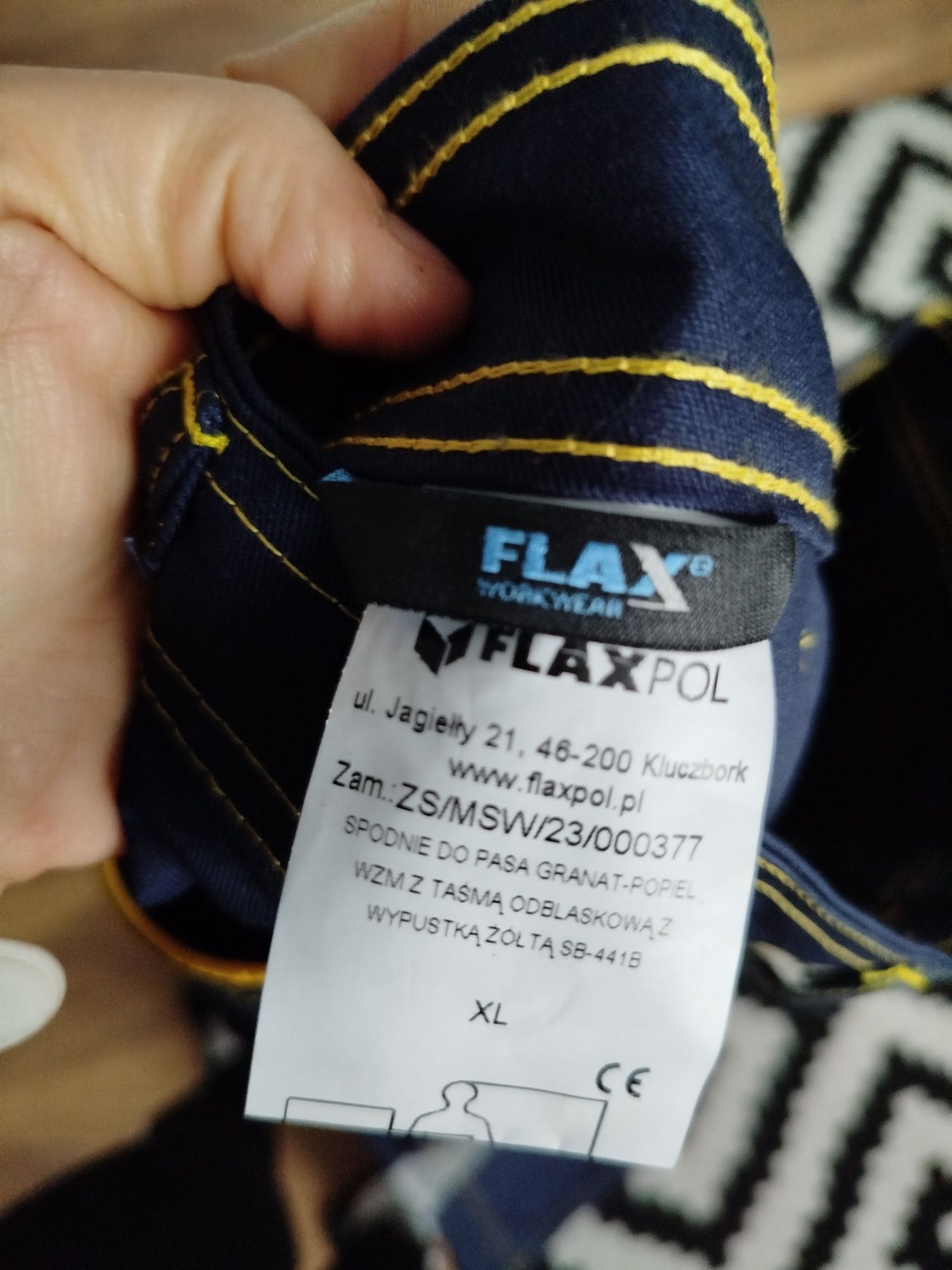 Spodnie robocze blachy pruszynski XL