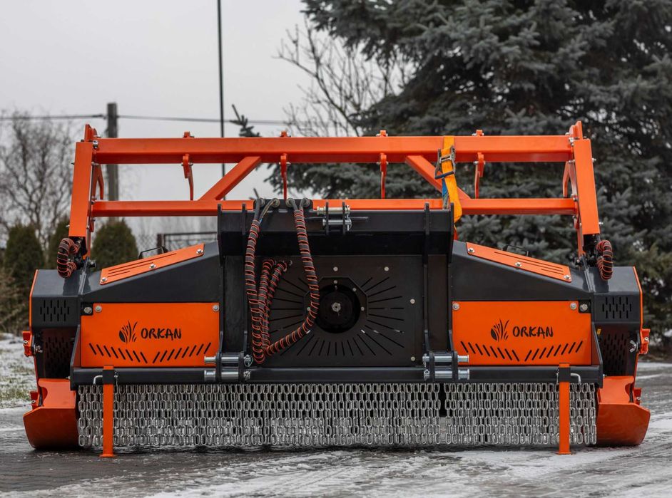 Mulczer leśny ORKAN R4 RAPTOR wgłębny, frez stały ząb ML 200