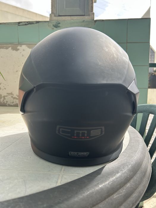 Capacete CMS GP4 tamanho S preto fosco