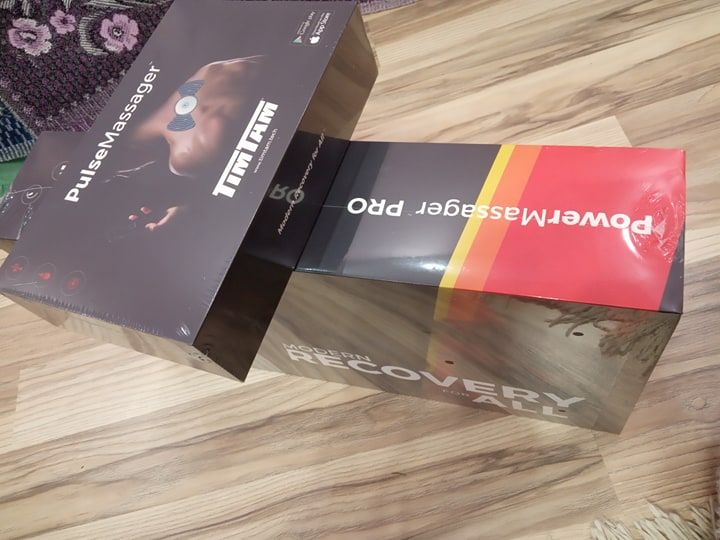 Импульсный массажер TimTam Pulse (США), снятие боли в мышцах