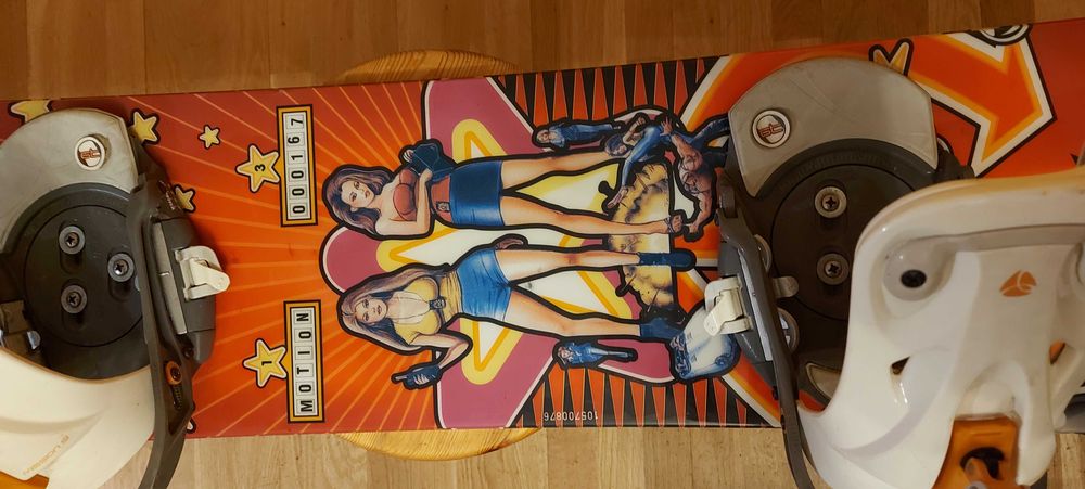 Deska snowboardowa Burton + wiązania + buty