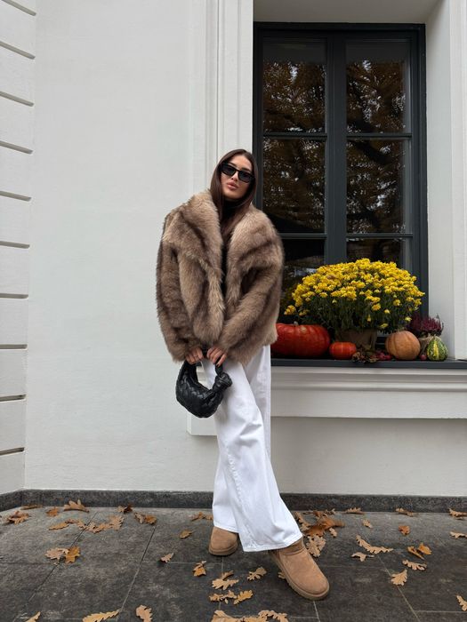 Еко шуба під норку