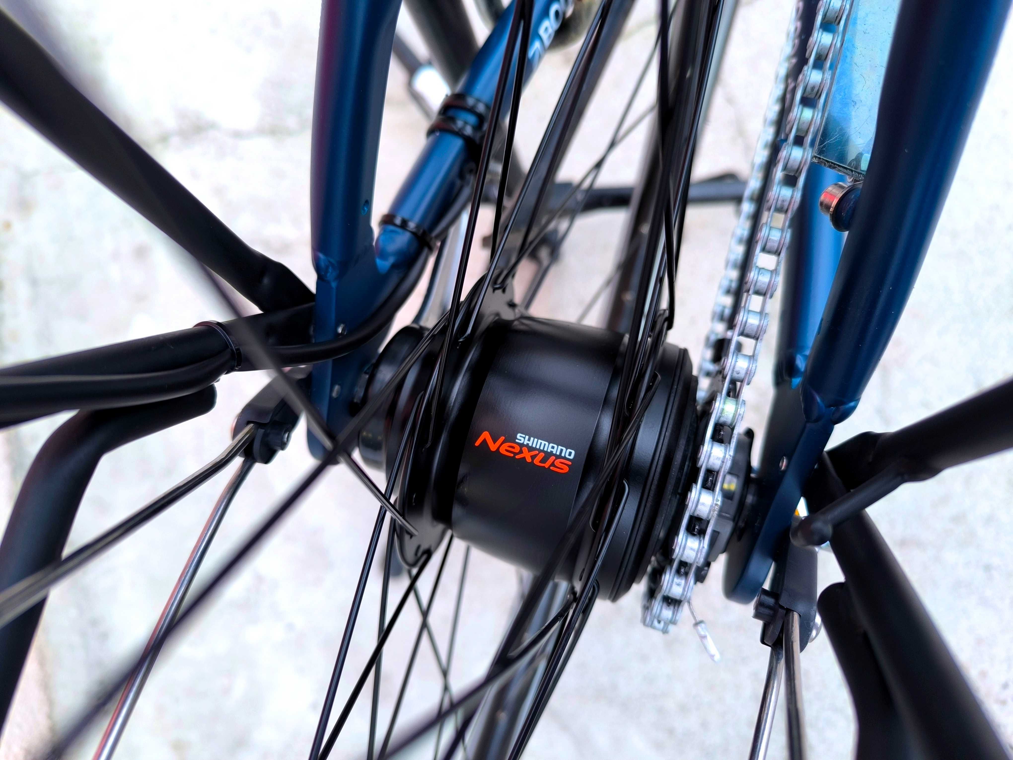 PIĘKNY BICYCLES LISSABON CT Line Roz. 18" Shimano NEXUS *Hydraulika*!