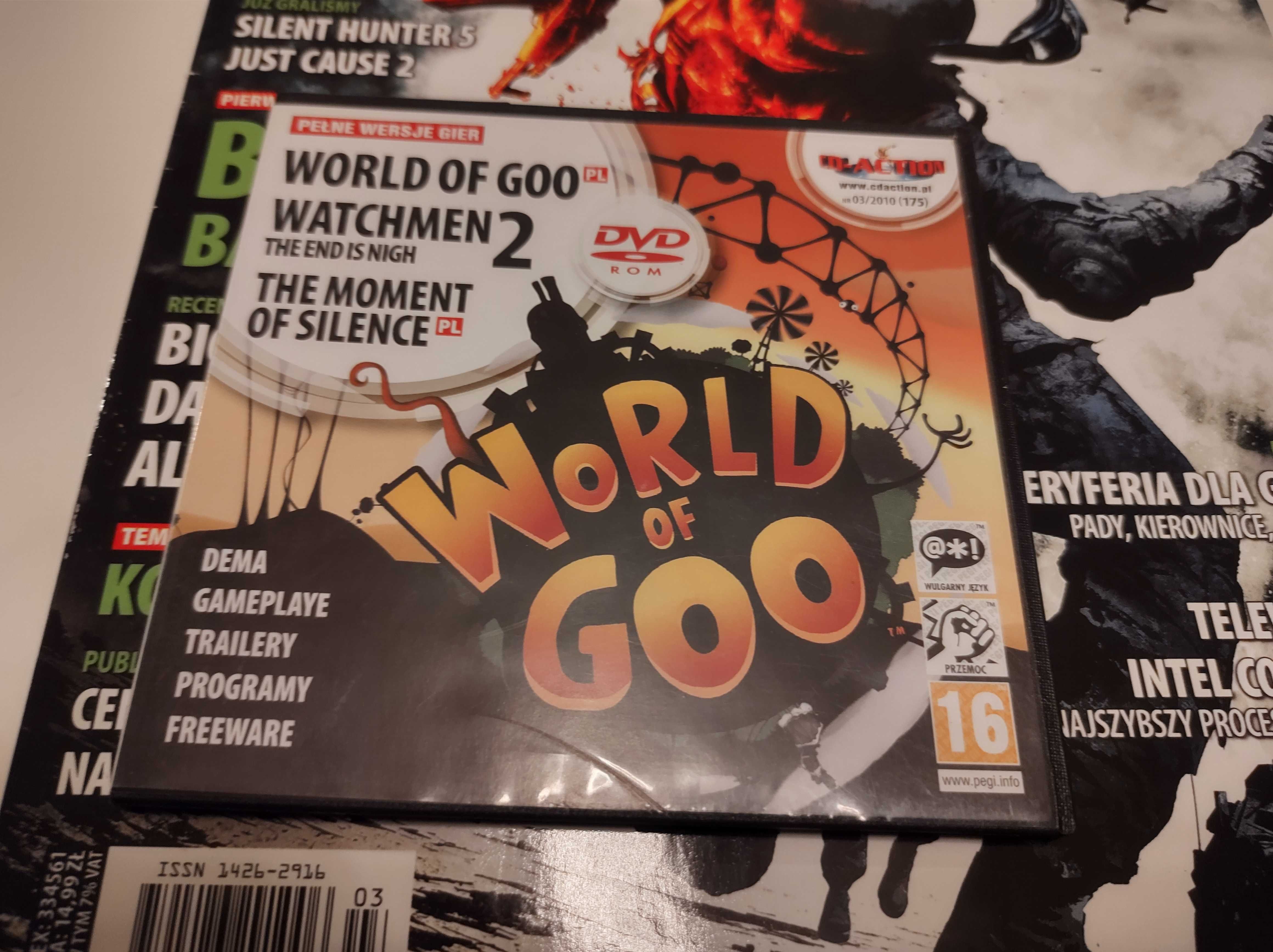 CD Action 03/2010 z płytami DVD: World of Goo, Watchmen 2, The Moment