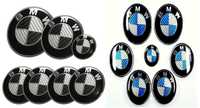 BMW Carbon Znaczki Komplet E39 E46 E90 E91 E60 E53 E70 F10 F11 E87 E88