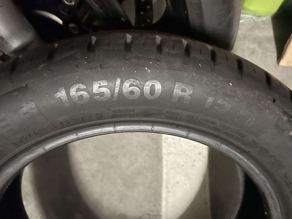 165/60 r15 x4 Continental Conti Eco Contact 5 21r Aygo C1 108