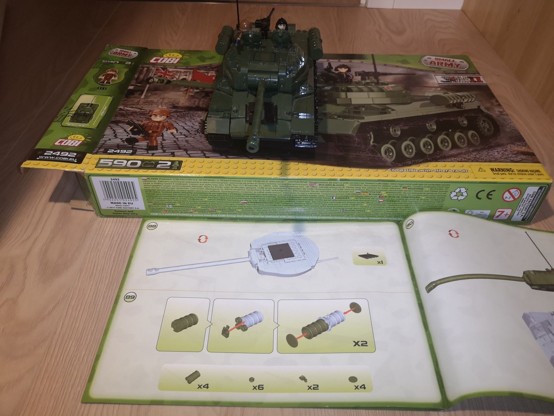 Cobi 2492 radziecki czołg IS-3