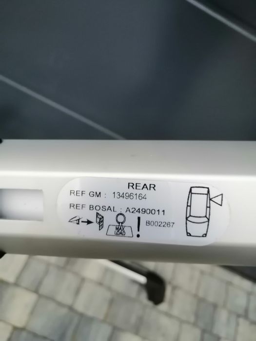 Bagażnik dachowy belki Opel Insignia B kombi