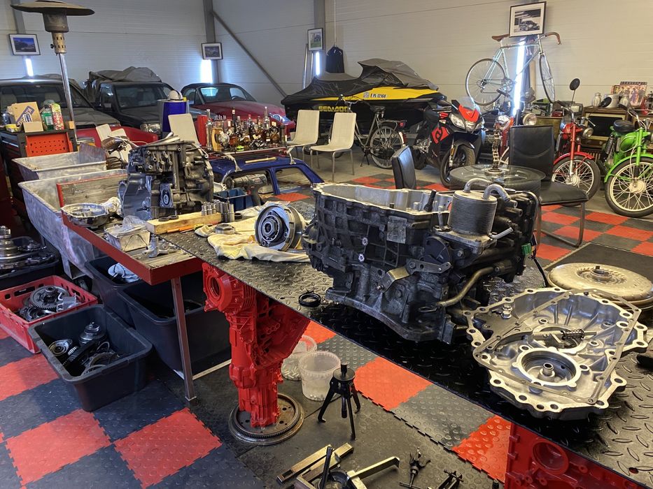 Renault Nissan 2.0 skrzynia biegów CVT JF011 Naprawa