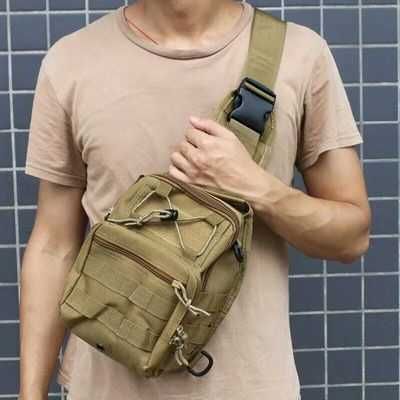 Сумка-кобура тактическая сумка-рюкзак однолямковий слинг милитари
