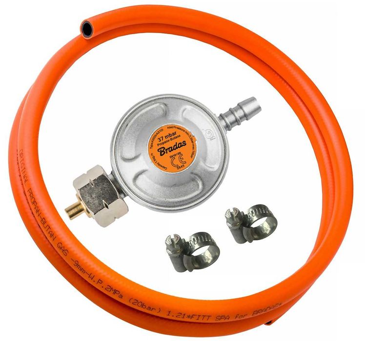 Газовый редуктор низкого давления Bradas 37мбар / 1,5кг/ч, ins513