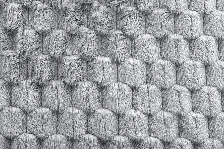 Koc z Mikrofibry 200x220 Narzuta na Łóżko Tłoczona Pluszowa Ala Plastr