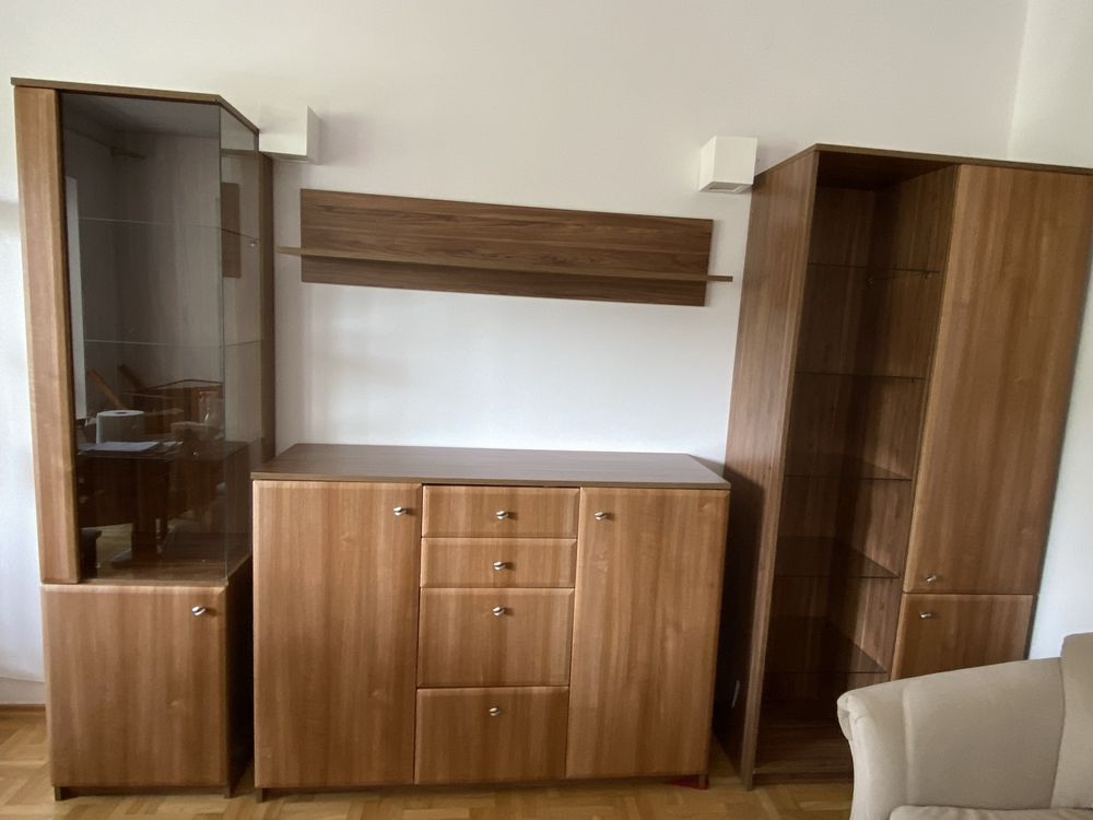 Meble do salonu zestaw komoda półka
