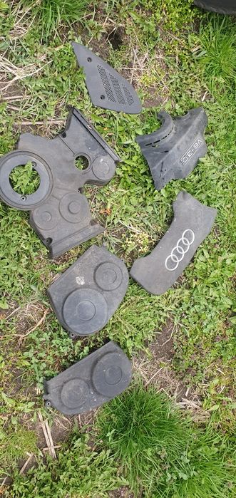 Osłona osłony plastik silnika obudowa audi a4 b6 3.0 2.7 biturbo 4.2