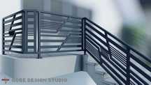 Balustrady na  schody zewnętrzne wejściowe tatasowe wymiar 2mb od Gobe