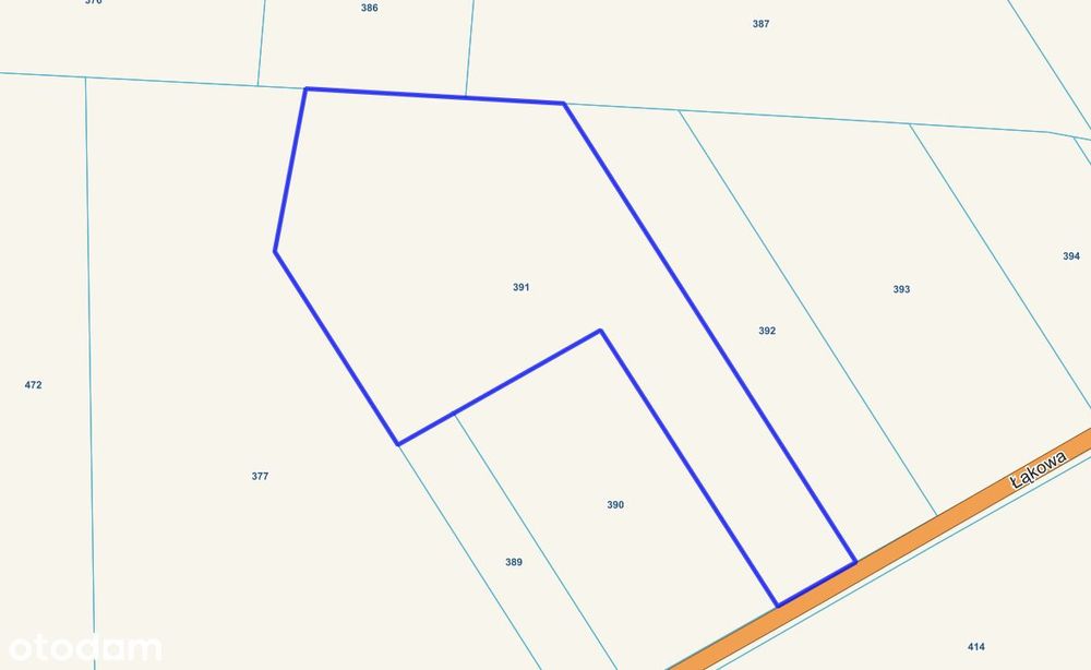 Działka łąkowa w Tarnopolu - okazja!