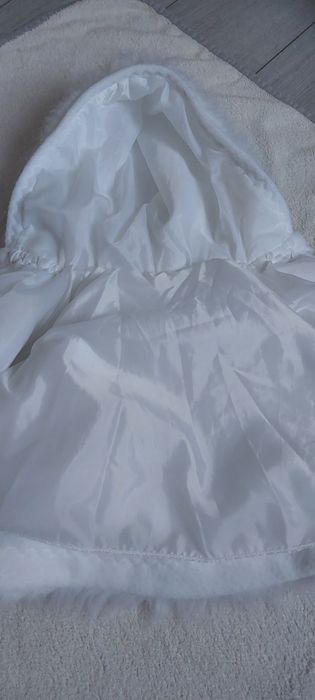 Piękny zestaw do chrztu dla dziewczynki małej księżniczki sukienka 62