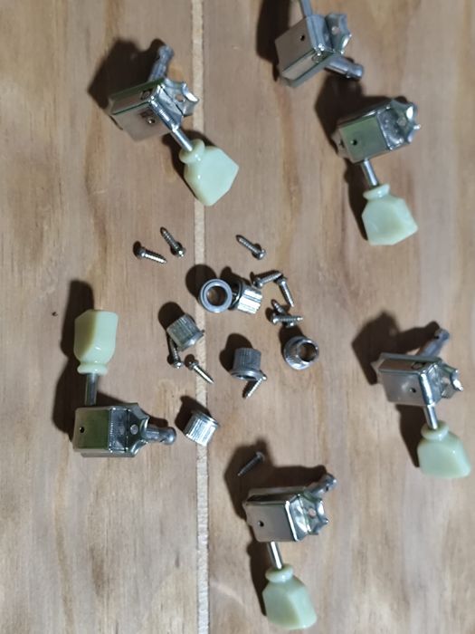 Historic Gibson Deluxe 90’s Tuners - Nickel (Afinadores, Carrilhões)