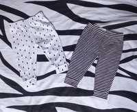 Spodnie niemowlęce piżamkowe rozmiar 74