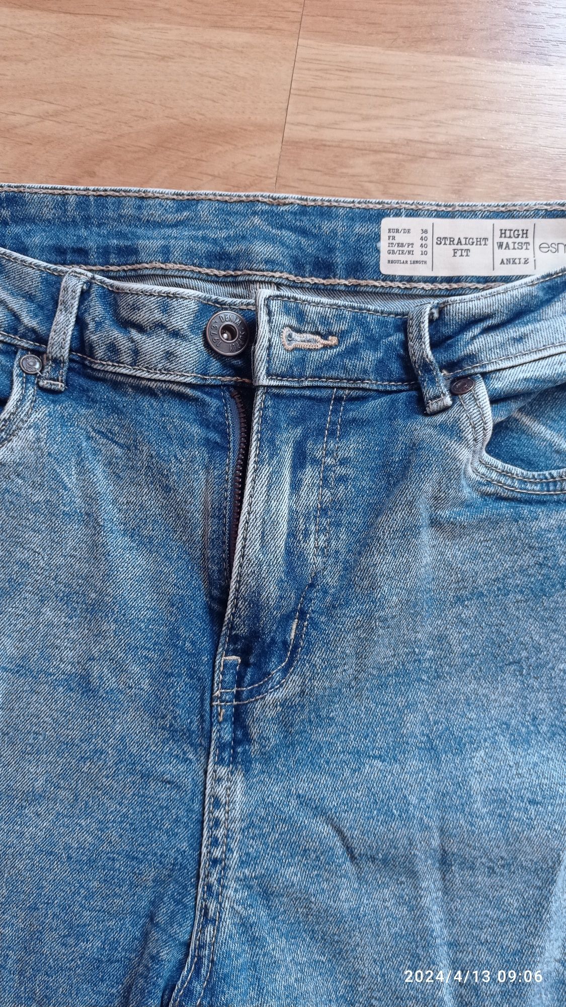 Spodnie jeansowe r. 38