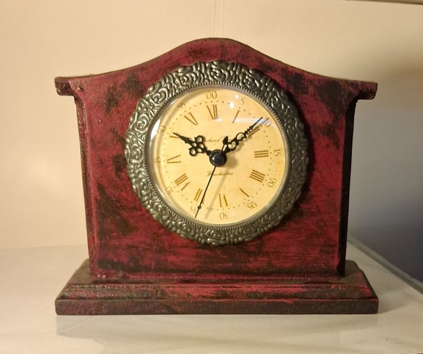 ZEGAR  drewniany kominkowy