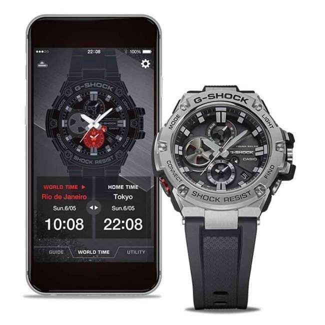 Часы Casio G-SHOCK GST-B100-1A ! Оригинал! Фирменная гарантия 2 года!