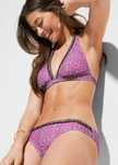 AF2813 bikini bordowe we wzorki r.40(80)