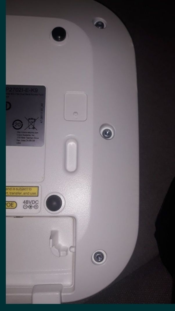 Punkt dostępowy Internetu Access Point Cisco AIR-CAP27021-E-K