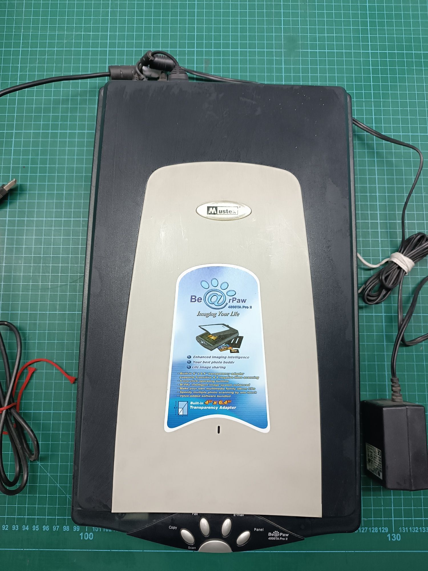 Skaner mustek bear paw 4800 TA pro II