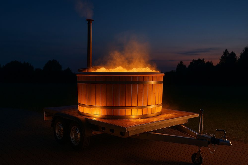 Mobilna sauna i balia na wynajem (województwo pomorskie)