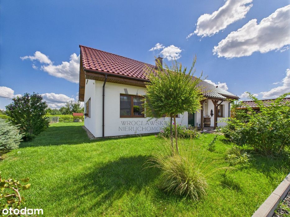 Piękny Dom Parterowy | Lasy | Gmina Czernica