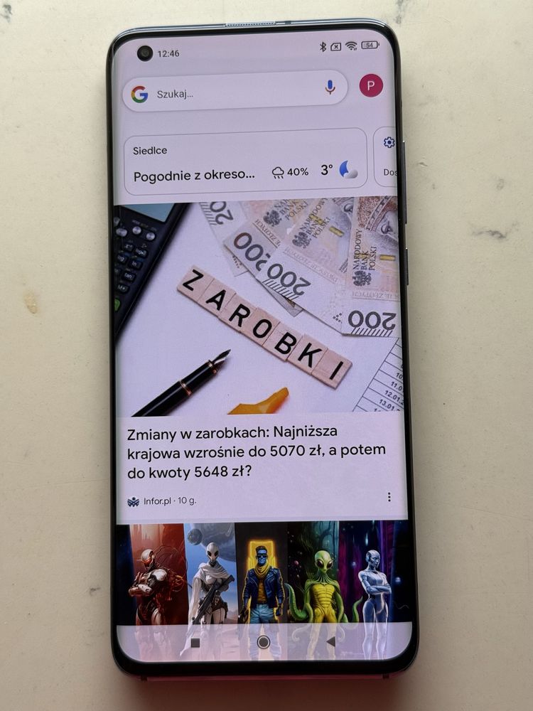 Flagowiec Xiaomi Mi 10 stan idealny ekran od nowosci w folii bez rys
