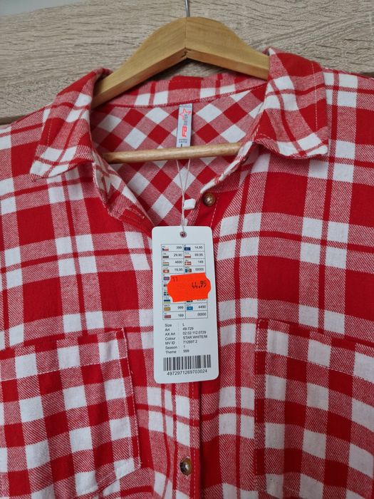 Koszula damska, New Yorker, cienka flanela, roz. L