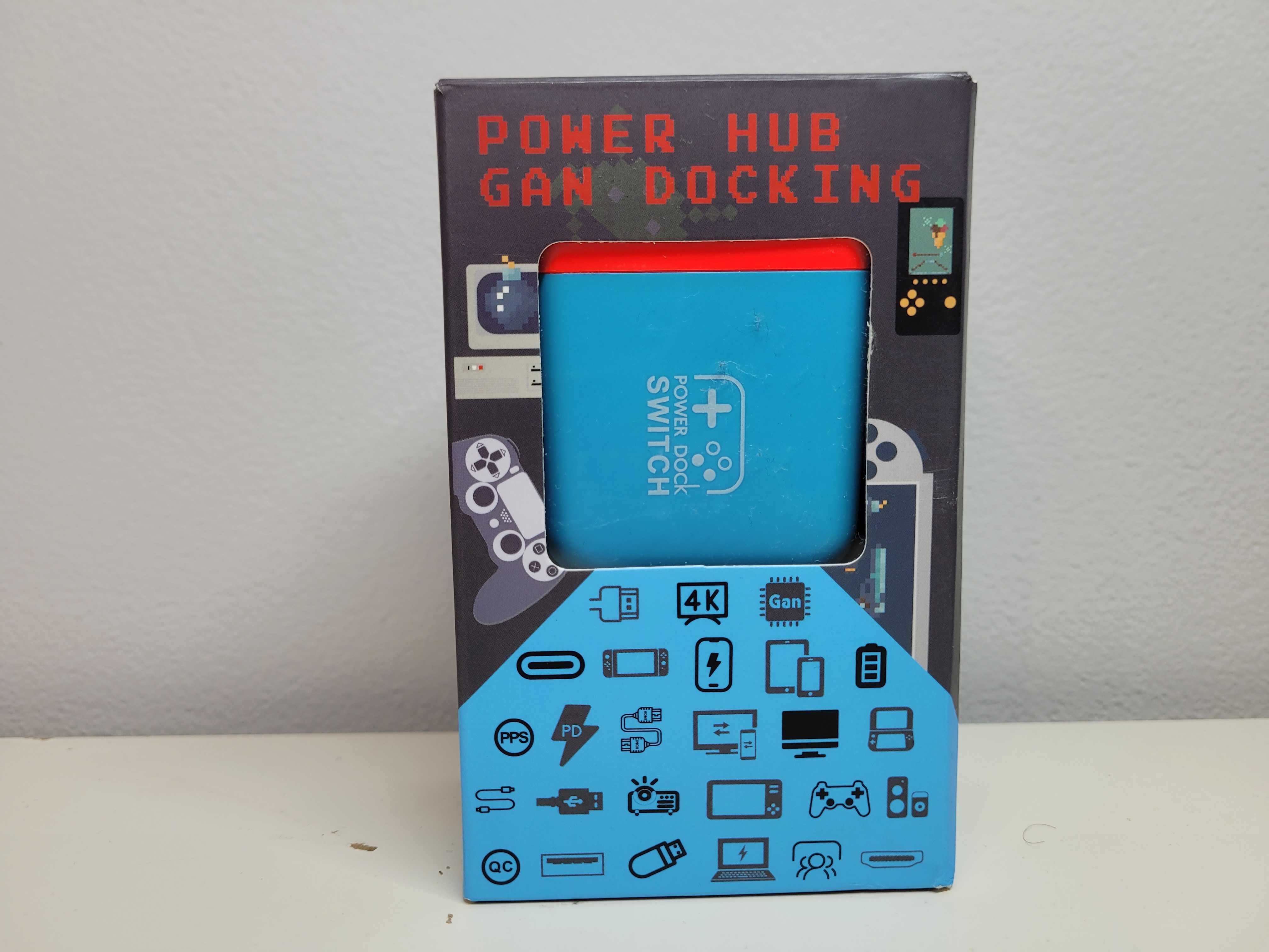 Adapter stacji dokującej z 3 portami (USB C+USB A+4K/HD) do Nintendo